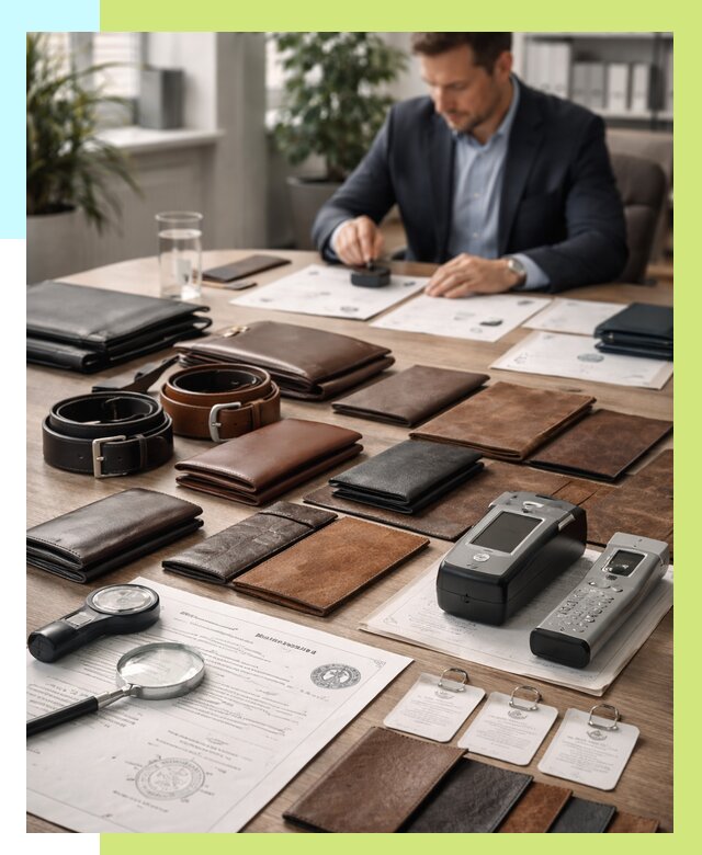 Сертификация кожаных изделий в Алейске от 12373 р. | Алешин-Лук