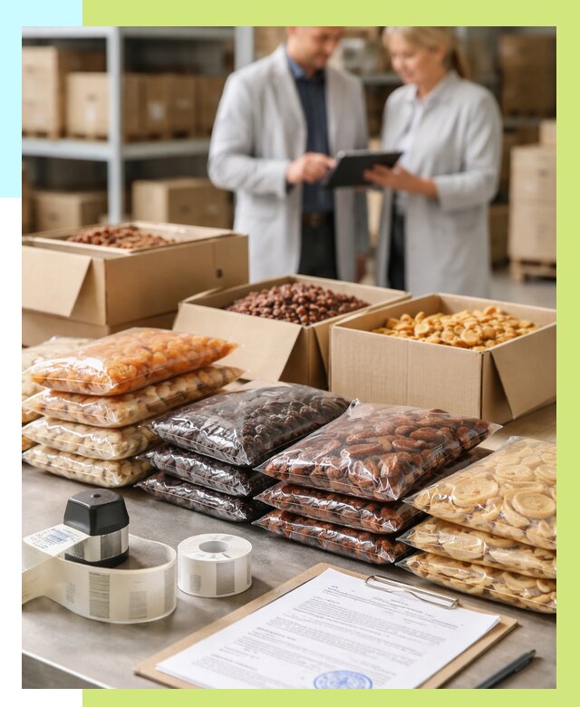 Сертификация сухофруктов в Алейске от 12373 р. | Алешин-Лук под ключ