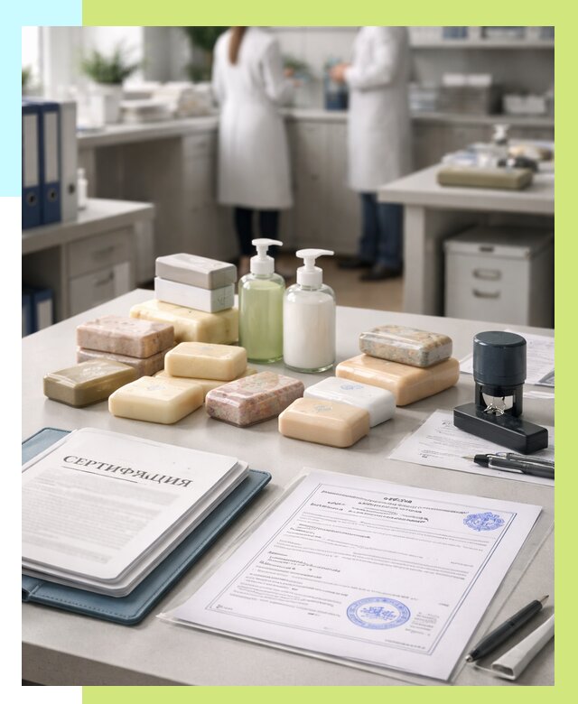 Сертификация мыла и сертификат на мыло в Алейске от 12373 | Алешин-Лук