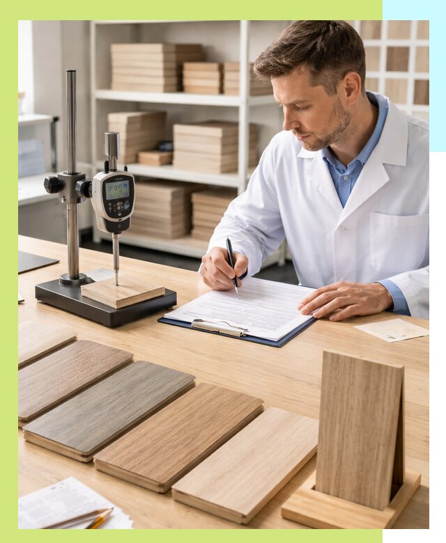 Сертификация ламината с испытаниями и оформлением документов в Алейске