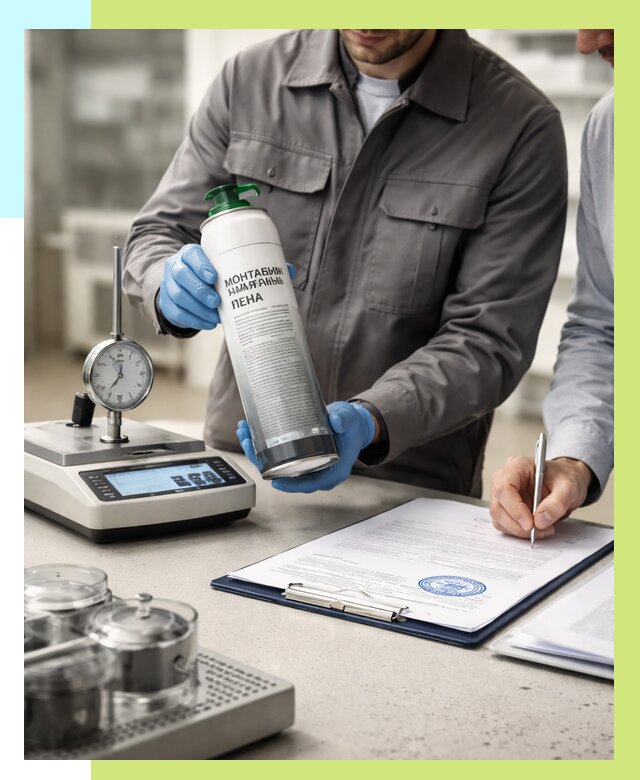 Сертификация монтажной пены в Алейске от 15467 р. | Алешин-Лук