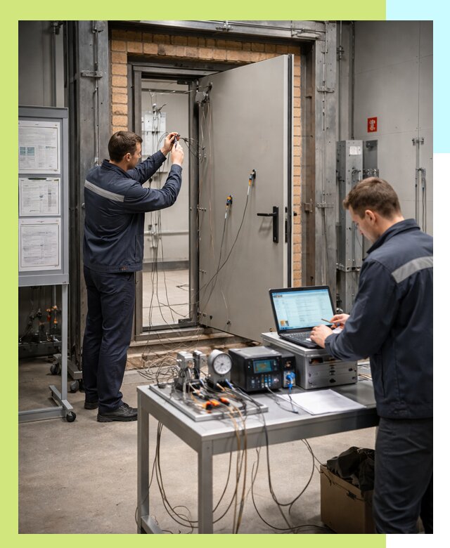 Сертификация противопожарных дверей в Алейске по ГОСТ и ТР