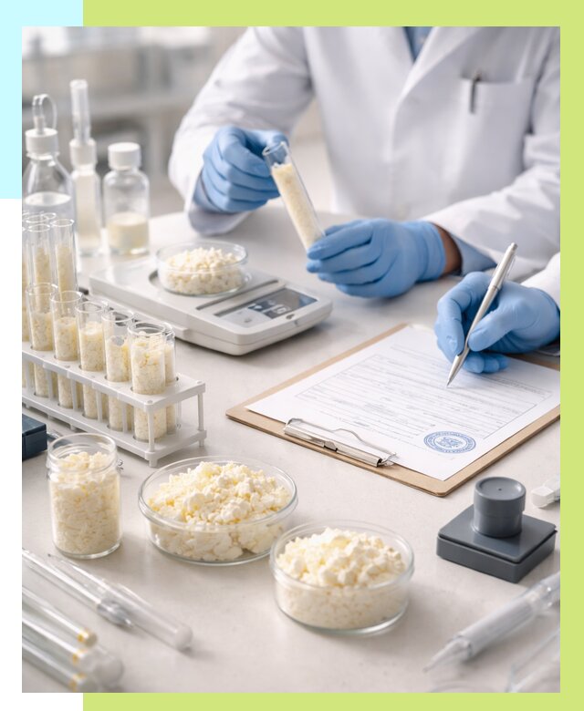 Сертификация творога в Алейске от 12373 р. под ключ | Алешин-Лук