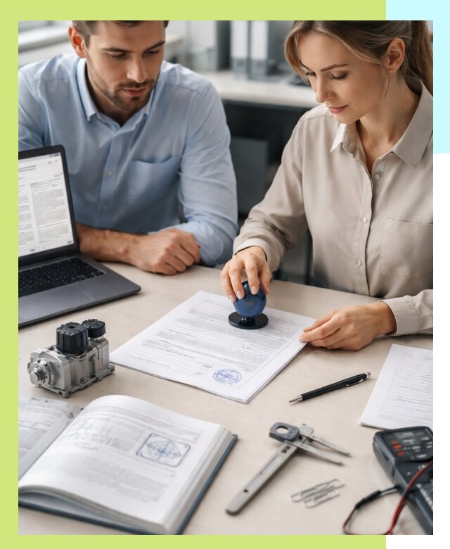 Выдача паспорта изделия и техническая экспертиза продукции в Алейске