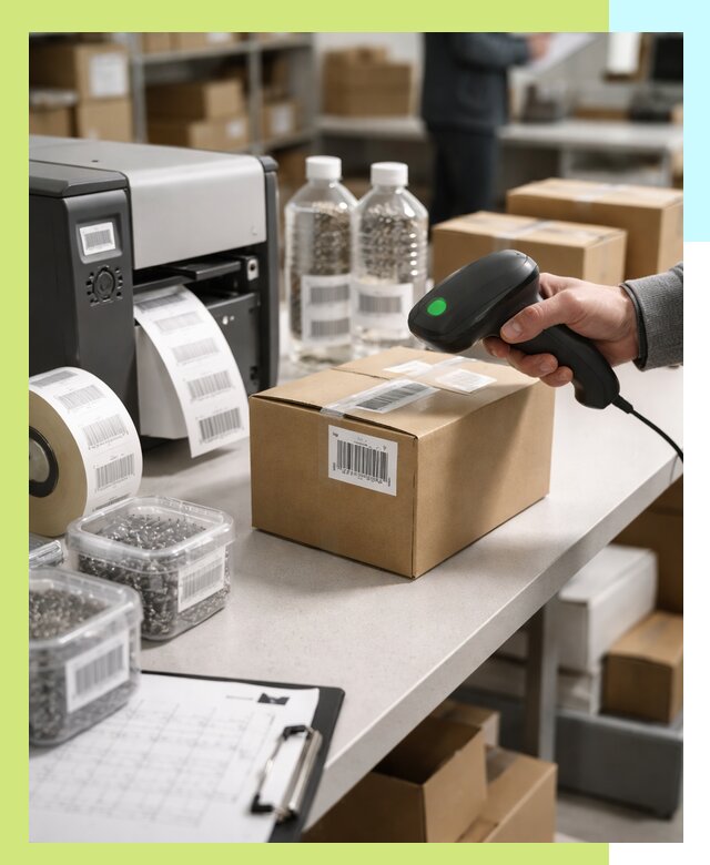 Штрихкодирование продукции и маркировка для продажи в Алейске