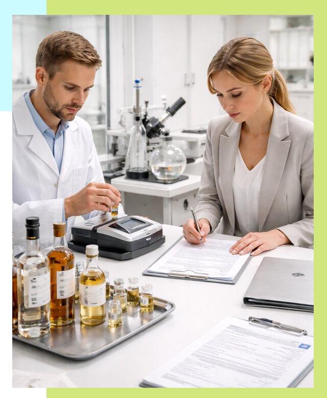 Заключение о спиртосодержании в Алейске, от 5156 р., Алешин-Лук