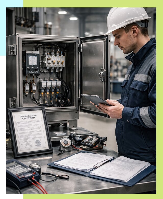 Сертификат взрывозащиты в Алейске от 46400 р. | Алешин-Лук