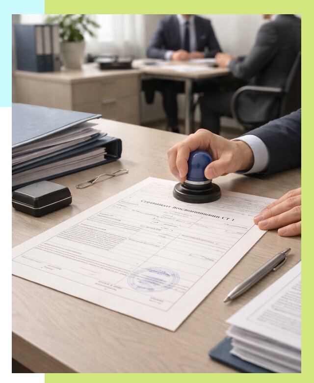 Сертификат происхождения СТ 1 в Алейске от 4640 р. | Алешин-Лук