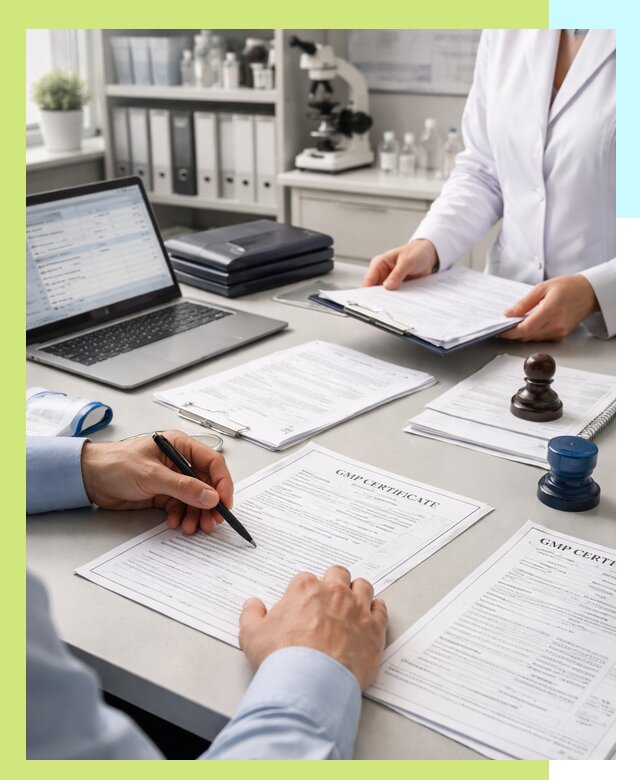 Оформление сертификата GMP в Алейске для фармпроизводства