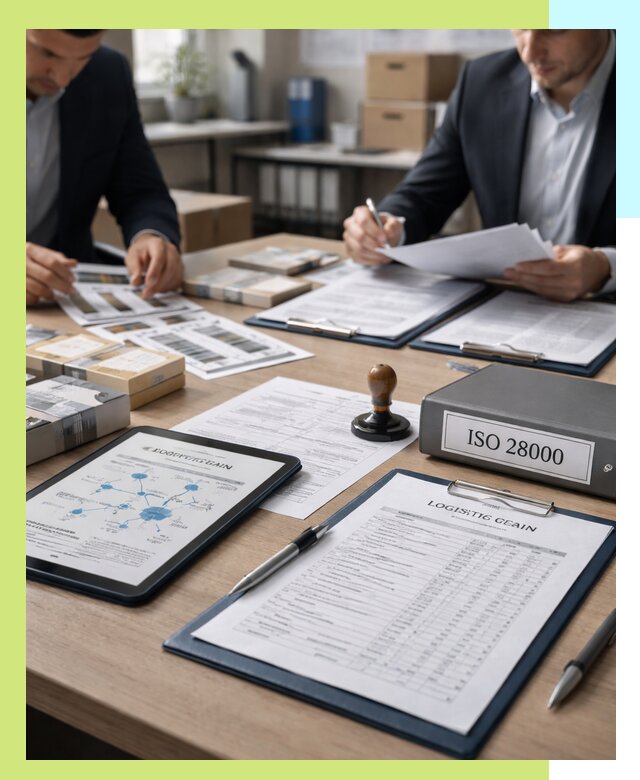 Получение сертификата ISO 28000 по безопасности цепи поставок в Алейске