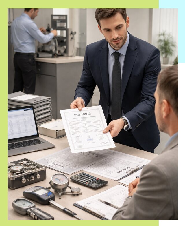 Выдача сертификата ISO 10012 по требованиям метрологии в Алейске