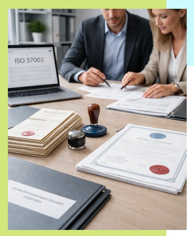 Получение сертификата ISO 37001 по системе борьбы с коррупцией в Алейске